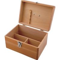 岳南木工商会 AS 救急箱[木製] 小 0-399-11 1個 535-7380（直送品）