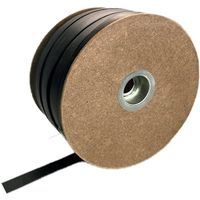 ユタカメイク ゴム 平ゴムドラム巻 押出成形タイプ 20mm×100m ブラック PRT-E100 1巻 595-2397（直送品）