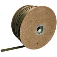 ユタカメイク ゴム 平ゴムドラム巻 押出成形タイプ 20mm×100m ODグリーン PRT-E101 1巻 595-2391（直送品）