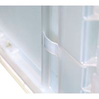 トラスコ中山 TRUSCO オリコン 折りたたみコンテナ50L 透明 CR-S50N2-TM 1個 654-8118（直送品）