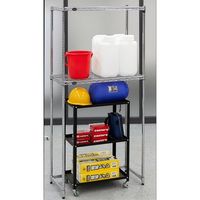 トラスコ中山 TRUSCO スチール製メッシュラック下段開放型 W905XD609XH1838 棚板2枚 TMESB6362 1台（直送品）