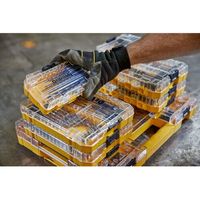 ポップリベット・ファスナー DEWALT ツールボックス 黒色タフケース(小) DWASTCASEBLK 1個 667-4168（直送品）