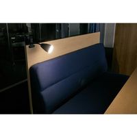 トラスコ中山 TRUSCO 充電式LEDクリップライト 3段階調整ヘッド360度回転標準型 電球色 LEDCLIP-FX-D 1台（直送品）