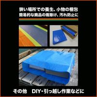 トラスコ中山 TRUSCO ミニブルーシートロール #1500 詰め替え用 300mmX20m巻 MINIBS1500 1本（直送品）