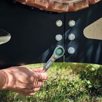 ボッシュ ラチェットコンビネーションレンチ 8種セット 1600A027PS 1セット(8個) 689-3541（直送品）