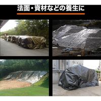 トラスコ中山 TRUSCO エコ超厚手UVシート#5000 ODグリーン 幅7.2mX長さ7.2m TUV5000-7272 1枚（直送品）