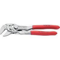 KNIPEX 【ブリスターパック仕様】プライヤーレンチ クロムメッキ仕上げ ソフトプラスチックハンドル 125mm 8603125SB 1丁（直送品）