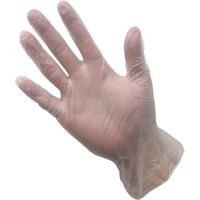 宇都宮製作 クイン キッチンビニール手袋 スリム箱(50枚入)M PVC0506PFTBM 1箱(50枚) 679-0262（直送品）