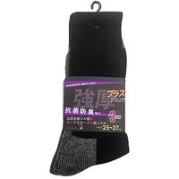 松本儀商店 MGC 強厚底補強パイル靴下 3足セット 25ー27cm 00906 1セット(4組)（直送品）