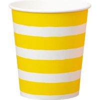 サンナップ しましまペーパーカップ 205mL 50個 C2050SIM 1パック（直送品）