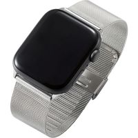 アップルウォッチバンド SE 6 5 4 (44mm) SE 3 2 1 (42mm) ステンレス AW-44BDSSMSV エレコム 1個（直送品）