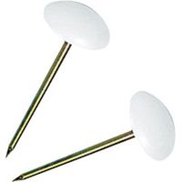 ミツヤ カーペットピン 足長タイプ 針長32mm 約20本入 白 BX1-CU20-WH 1セット(5個)