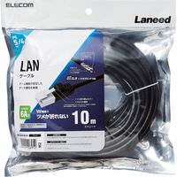 LANケーブル 10m cat6a 爪折れ防止 ギガビット より線 PS5 黒 GM-LDGPAT/BK100 エレコム 1個