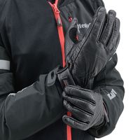 デイトナ HBG-129 パンチングメッシュスタンダードカウレザーグローブ ブラック L 18901 １双（直送品）