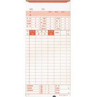 アマノ 標準タイムカードD 100枚入 Dカード 1箱（直送品）