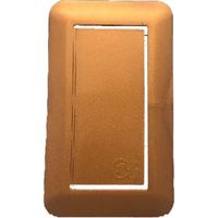 Plapper(プラッパー) 照明スイッチカバー 1口 C-04P 第一精工舎 5パック（直送品）