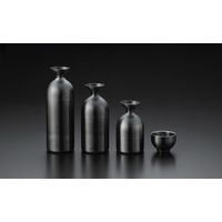 カンダ メタル丼 徳利 Jr 1.5合 ブラック 387333 1本（直送品）