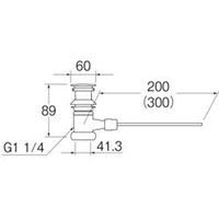 SANEI ポップアップ排水栓上部 H704-X-32 1個（直送品）