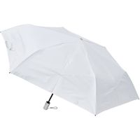 ムーンバット ウラワザ 折りたたみ日傘 晴雨兼用 自動開閉 55cm 無地 オフホワイト 31-230-30065-12-20-55 1個（直送品）