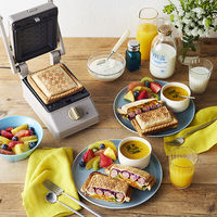 BRUNO グリルサンドメーカー シングル(グレージュ) BOE083-GRG 1個