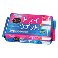エリエール キレキラ！ ワイパー ドライ×ウェットシート 1セット（32枚入×6パック） 大王製紙