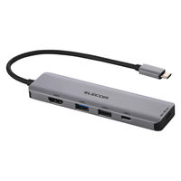 ドッキングステーション タイプC ハブ 5in1 HDMI 4K PD 140W DST-050BP1SV エレコム 1個