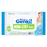 あんしん Ｇｅｎｋｉ! おしりふき 厚手 1セット（100枚入×3パック）アイリスオーヤマ