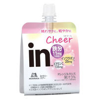 inゼリー（インゼリー） Cheer（チア―） オレンジ＆カシス味 1セット（6個） イソフラボン・鉄分・ビタミンC入り