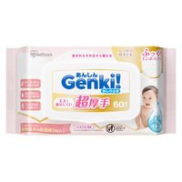 あんしん Ｇｅｎｋｉ! おしりふき 超厚手 1セット（60枚入×12パック）アイリスオーヤマ