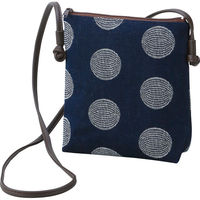 パン・クリエーション 岡山県井原産デニム手さげ&ポシェット 25-6376-460 1袋（直送品）