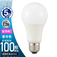 オーム電機 LED電球 E26 100形相当 昼光色 LDA11DGAG59 1個