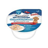【アウトレット】シグネチャー7 チキンブロス チキン＆ウエイトヘルス（水）80g 6個 ファンタジーワールド ドッグフード 犬用 ウェット