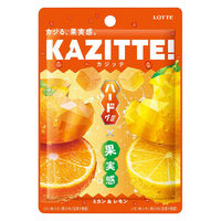 グミ 食べきりサイズ カジッテ ミカン＆レモン 80g 1セット（1個×12）