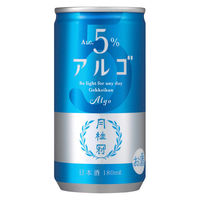 月桂冠 アルゴ 日本酒5.0 180ml 缶 1セット（1本×2） 日本酒 行楽 低アルコール