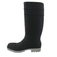 リ・クロス TPE安全長靴 26.0cm CB-325BK 黒 1足