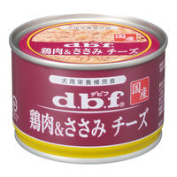 デビフ 鶏肉＆ささみ チーズ 国産 150g 4缶 ドッグフード 犬 ウェット 缶詰