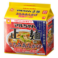 マルちゃん　正麺とろみあんかけ醤油ラーメン5Ｐ　100ｇ×5  2個 東洋水産