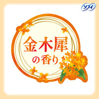 ナプキン 生理用品 ソフィ センターインコンパクト 1/2 金木犀の香り 特に多い昼用 羽つき 24.5cm 1パック (16枚)