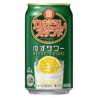 チューハイ 寶 丸おろしスタンド ゆずサワー 缶 350ml 1ケース(24本)