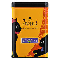 Janat（ジャンナッツ）ブラックシリーズ セイロンエクストラ 1セット（1缶（125g)×6）