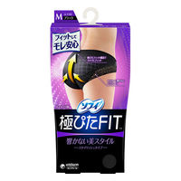 サニタリーショーツ 生理用品 ソフィ 極ぴたFIT スタイリッシュタイプ ブラック　Mサイズ 生理用ショーツ 3パック
