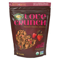 ラブクランチ オーガニックグラノーラ ダークチョコレート＆レッドベリー　325g  3個 ネイチャーズパース
