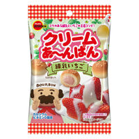 チョコレート菓子 クリームあ～んぱん　練乳いちご袋　38g 1セット（1個×10）