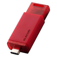 SSD 外付け 250GB USB3.2 Gen2 ノック式 高速 耐衝撃 レッド ESD-ESK0250GRD エレコム 1個（直送品）
