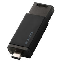 SSD 外付け 250GB USB3.2 Gen2 ノック式 高速 耐衝撃 ブラック ESD-ESK0250GBK エレコム 1個（直送品）