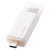 SSD 外付け 250GB USB3.2 Gen2 ノック式 高速 耐衝撃 ホワイト ESD-ESK0250GWH エレコム 1個（直送品）