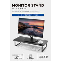 ディスプレイスタンド 12cm フルキーボード収納対応 ブラックPCA-DPSW5912BK エレコム 1個（直送品）