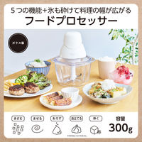 回転器具 フードプロセッサー コンパクト ホワイト TFP20A-W テスコム 1個（直送品）