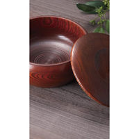 かのりゅう 本欅菓子器 25-6366-340 1箱（直送品）