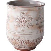 熊谷聡商店 清水焼 印華 えくぼ湯呑 25-6366-633 1箱（直送品）